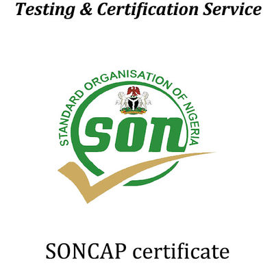 কেনা পণ্য SONCAP সার্টিফিকেট টেস্টিং সার্টিফিকেশন online manufacture